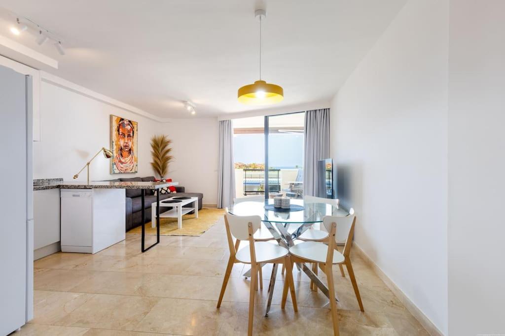 Sunny Ocean View Apartment Palm-mar Dış mekan fotoğraf