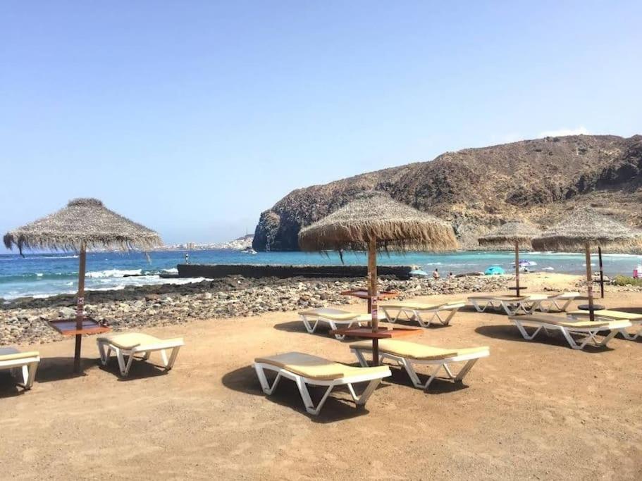 Sunny Ocean View Apartment Palm-mar Dış mekan fotoğraf